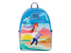 Loungefly! Leather: Disney Ariel Mermaid Sunset Hug Mini Backpack - Gift Idea - Official Merchandise - Mini Backpack for Kids & Adults
