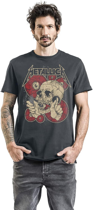 Amplified Metallica Watching you Crew Neck T-Shirt S