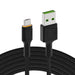 GC Ray LED | 2m Micro USB Nylon Cable Cord Wire High Speed Data&Sync with Fast Charging Quick Charge 3.0 for Samsung, Xiaomi, Huawei, Nexus, LG, Motorola, Android Smartphones and more