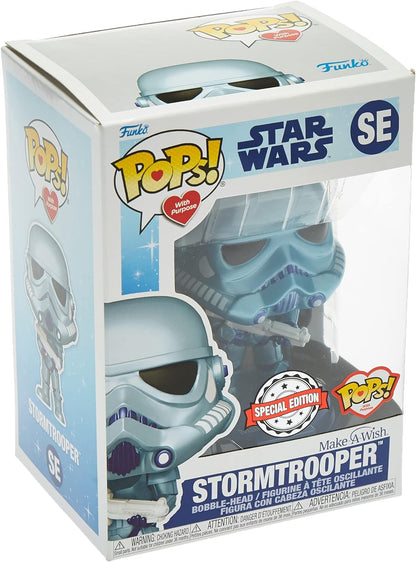 Make-A-Wish Stormtrooper Funko POP! Vinyl Bobble-Head Figure GameStop Exclusive