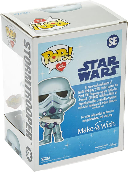 Make-A-Wish Stormtrooper Funko POP! Vinyl Bobble-Head Figure GameStop Exclusive
