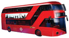 Airfix J6050 QUICKBUILD New Routemaster Bus snap Together Bricks Build and Create, Multicolour