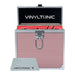 Vinyl Tonic 7 Vinyl Storage Case With Cloth - Rose Gold