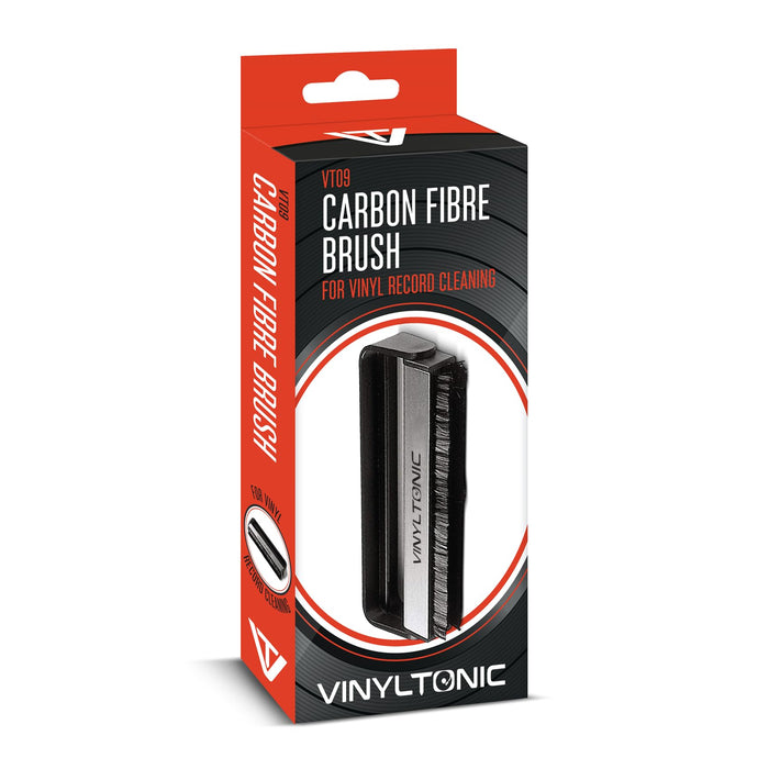 Vinyl Tonic Carbon Fibre Brush | Anti-static Record Cleaning Brush