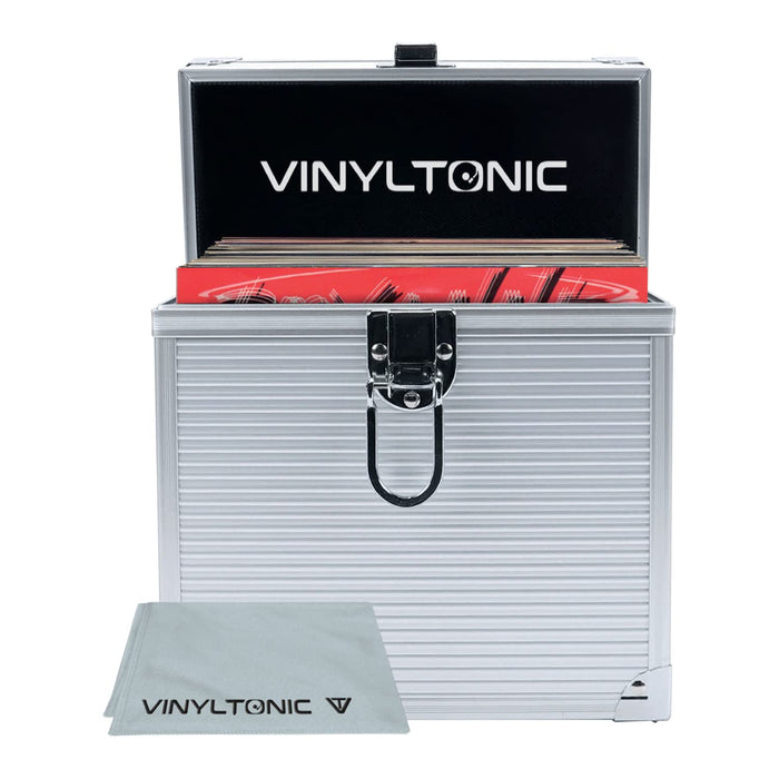 Vinyl Tonic 7`` Vinyl Storage Case With Cloth   Silver