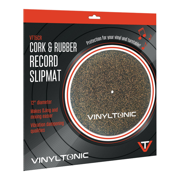 Vinyl Tonic Cork Rubber Slipmat