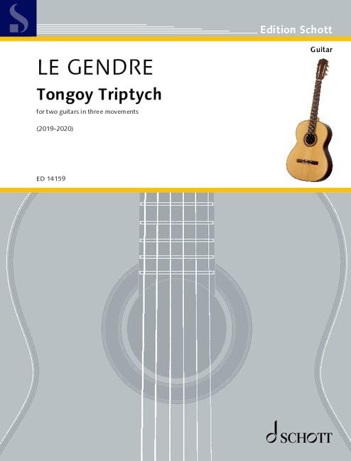 Tongoy Triptych: for two guitars in three movements. 2 guitars. Partition.