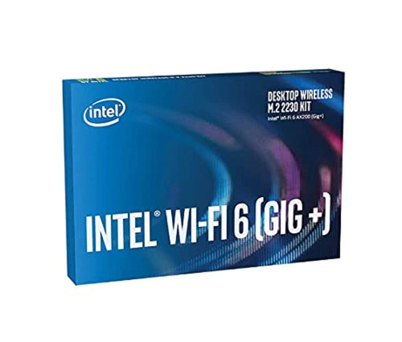 Intel Wi-Fi 6 AX200 Desktop Kit, WLAN + Bluetooth 5.2 Adapter - M.2/A-E-Key