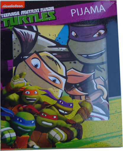 Nickelodeon Boy's Pijama Tortugas Pajamas 6 Multi (Rojo/Marino)