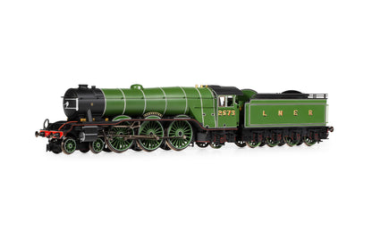 Hornby R30216 LNER, A3 Class, No.2573 'Harvester' (diecast footplate and flickering firebox) - Era 3 Steam Locomotive
