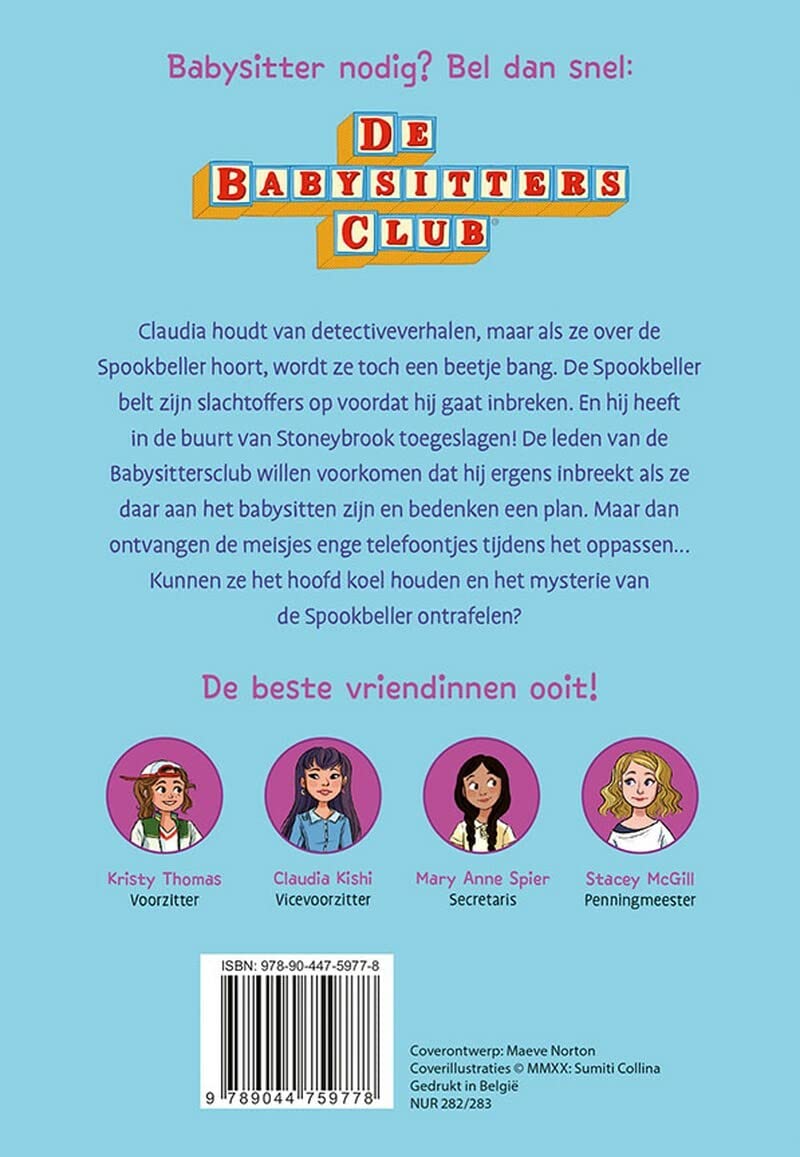 Claudia en de spooktelefoontjes: Een Netflix original-serie (De babysittersclub, 2)