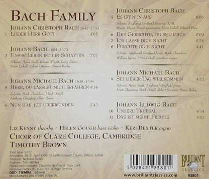 Motets of the Bach Family
