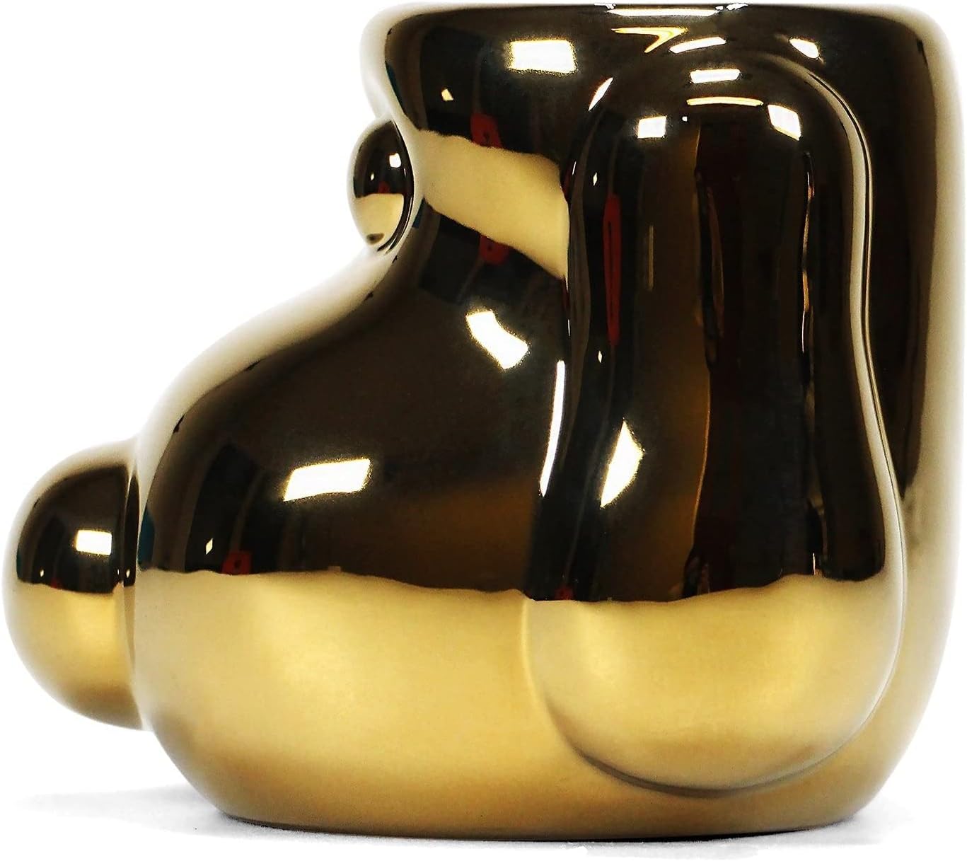 Aardman - Shaped Mugs - Wallace & Gromit Special Edition Shaped Mug - Gold Gromit