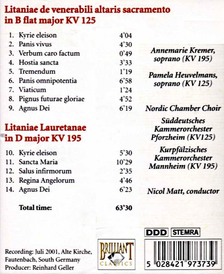 Litaniae K125-195