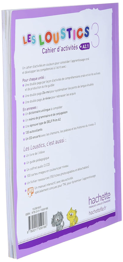 Les Loustics 3 : Cahier d'activites - A2.1