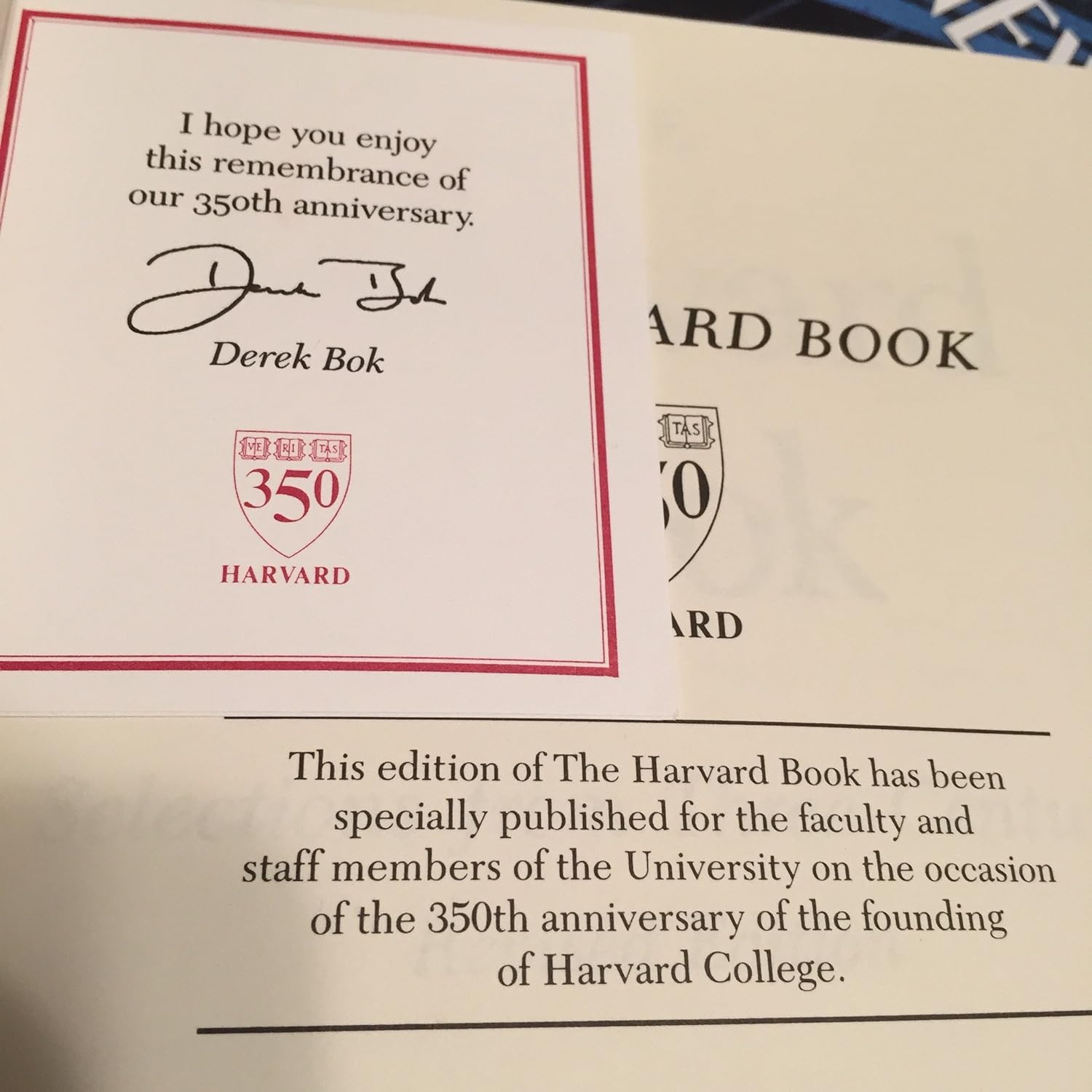 The Harvard Book