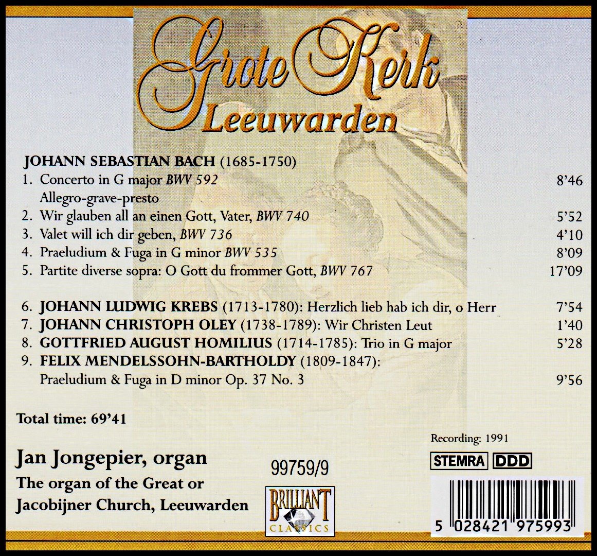 Jan Jongepier - Grote Kerk Leeuwarden