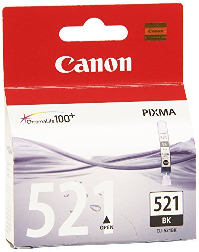 Canon Cli-521 Black Ink Ip3600 Ip4600 Mp540 Mx860