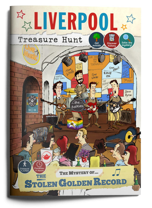 The Mystery of the Stolen Golden Record: Liverpool Treasure Hunt