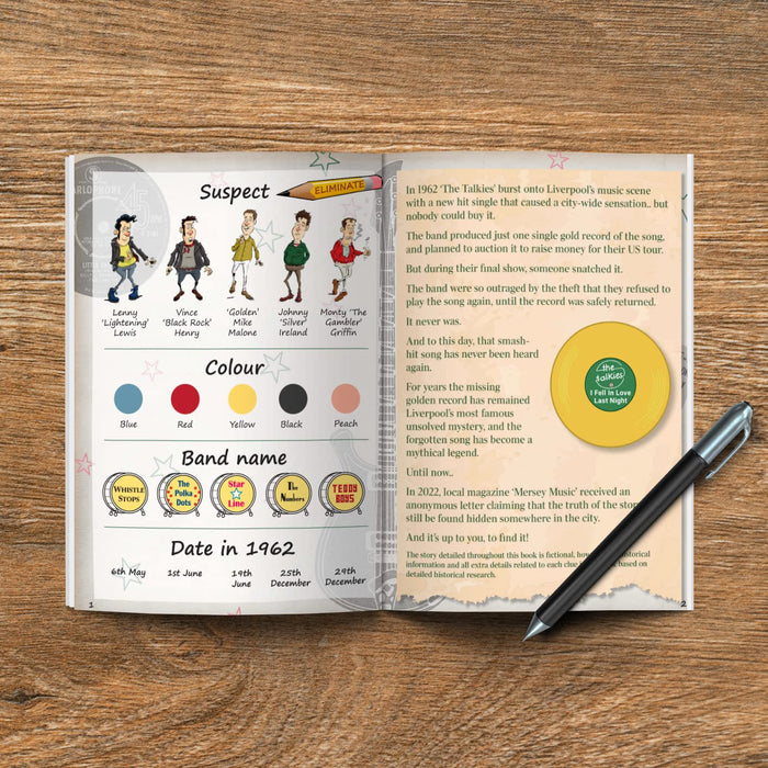 The Mystery of the Stolen Golden Record: Liverpool Treasure Hunt