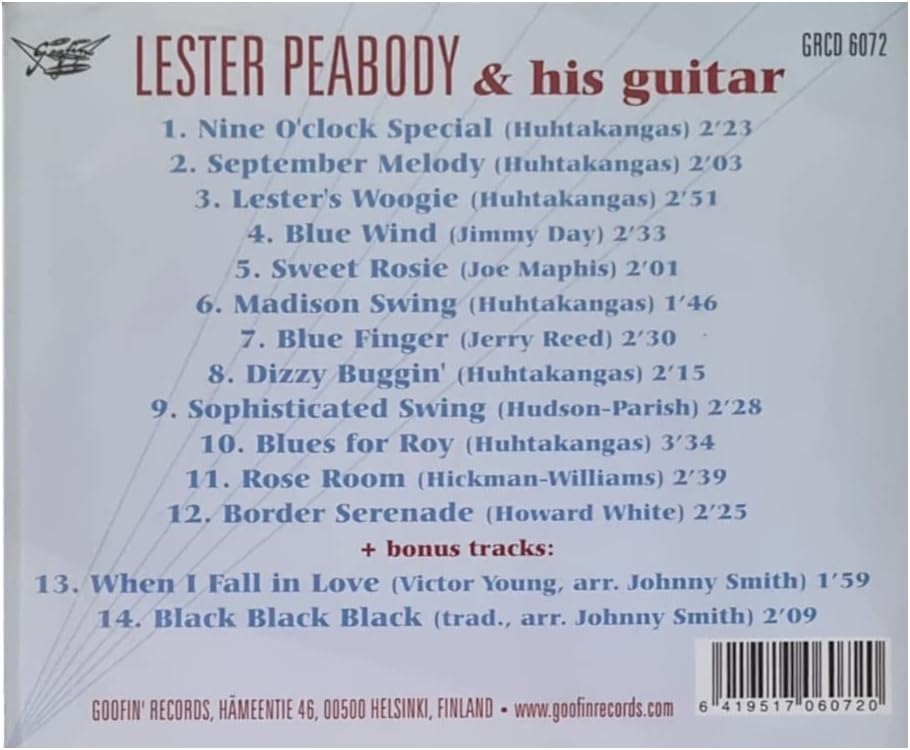 Lester Peabody - Focus On Guitars