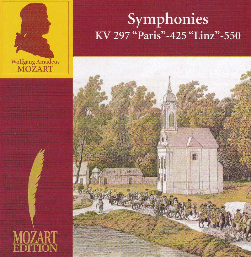 Mozart Symphonies KV 297 Paris , 425, Linz 550