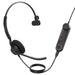 Jabra Engage 50 II Wired Mono Headset with Link Call Control, Noise-Cancelling 3-Mic Technology, Ultra-Lightweight Design and USB-C Cable - MS Teams Certified, Works with All Other Platforms - Black M