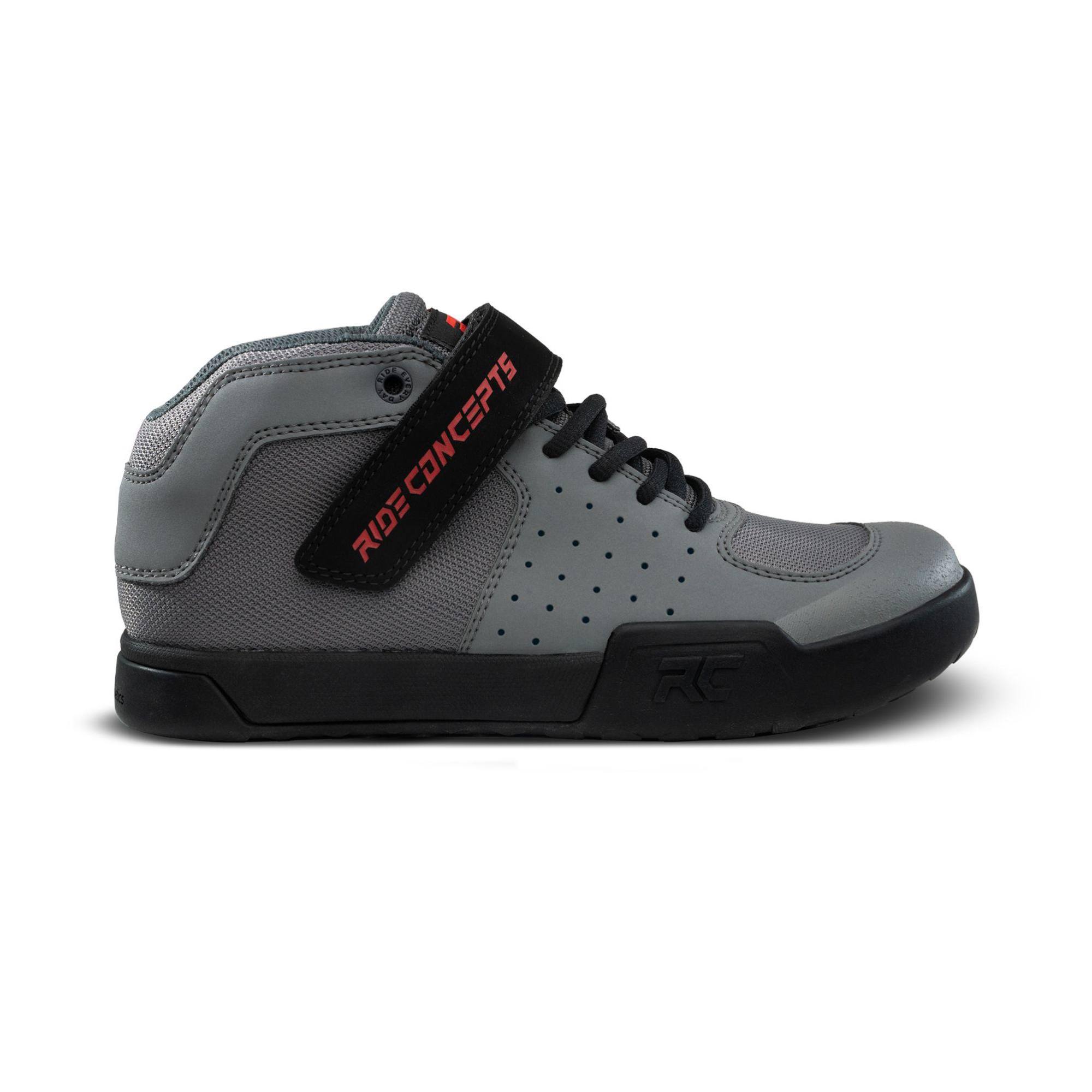 Ride Concepts Wildcat Shoes Charcoal / Red UK 10