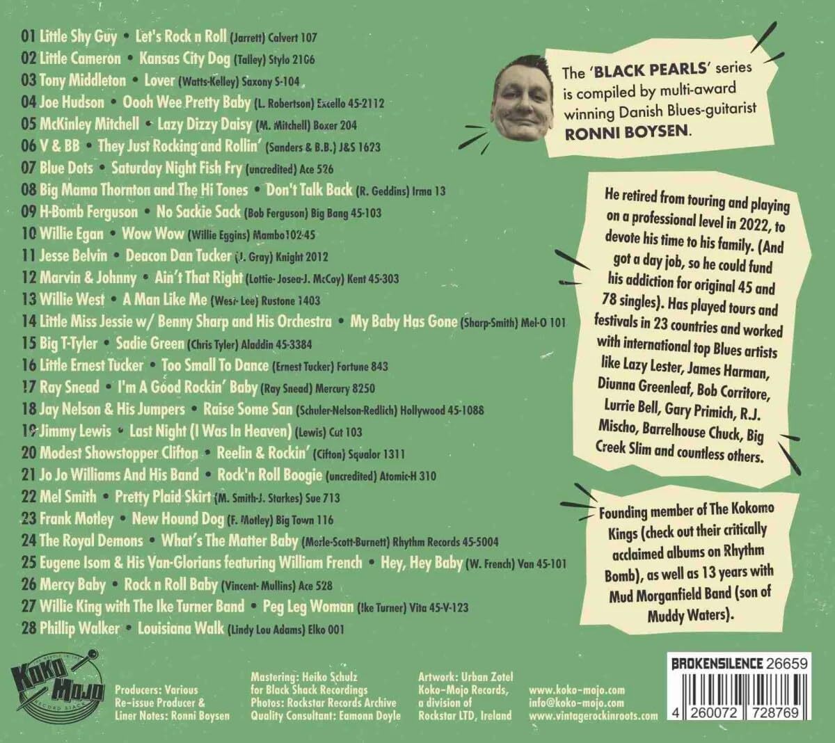 Ronni Boysen Presents: Black Pearls: Let's Rock and Roll - Volume 5