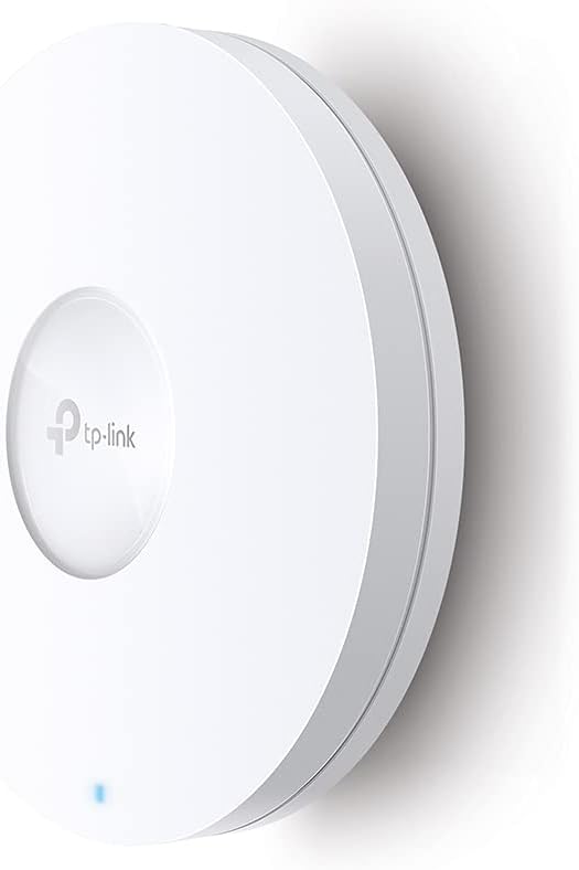 TP-Link EAP670 AX5400 Gigabit WiFi 6 WLAN Access Point (Omada SDN, Central Management, 1 x 2.5G Port, Seamless WiFi Roaming, PoE/DC Powered) White