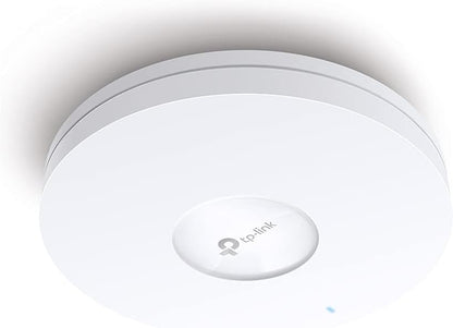 TP-Link EAP670 AX5400 Gigabit WiFi 6 WLAN Access Point (Omada SDN, Central Management, 1 x 2.5G Port, Seamless WiFi Roaming, PoE/DC Powered) White
