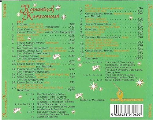 ROMANTISCH KERSTCONCERT CD - KING'S COLLEGE CHOIR , CAMBRIDGE