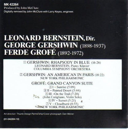Bernstein Conduct Gershwin