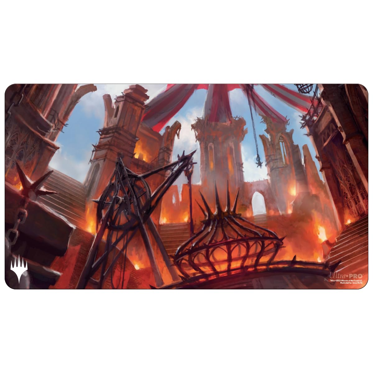 Playmat: Mtg: Rr: Cult Of Rakdos