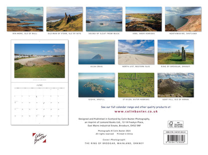 Scottish Islands Calendar 2024