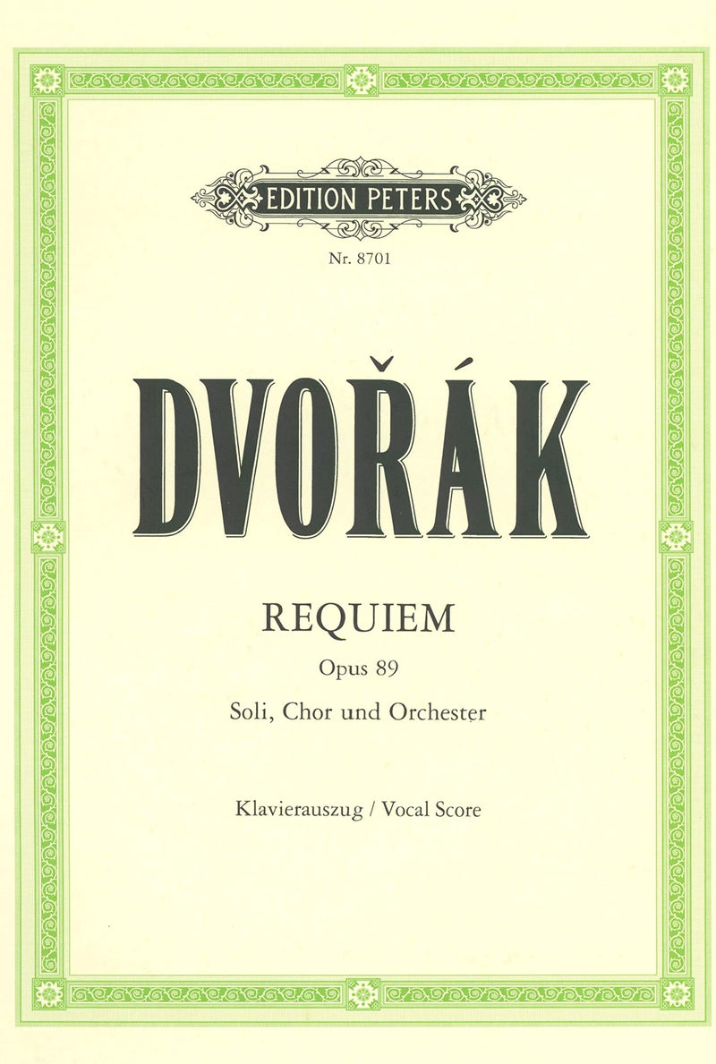 Requiem Op. 89 (Vocal Score)
