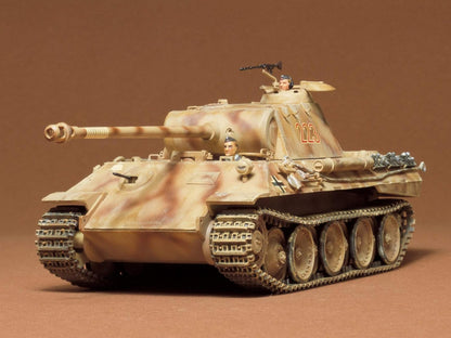 Tamiya- Pantera 35065-Modelo de Coche alemán SdKfz.171 Panther A (2), Escala 1:35, Color Camuflaje (TPK 35065