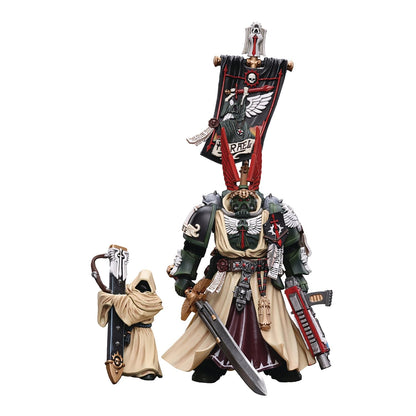 JOYTOY 1/18 Warhammer 40,000 Action Figure Dark Angels Supreme Grand Master Azrael Collection Model (4 inch