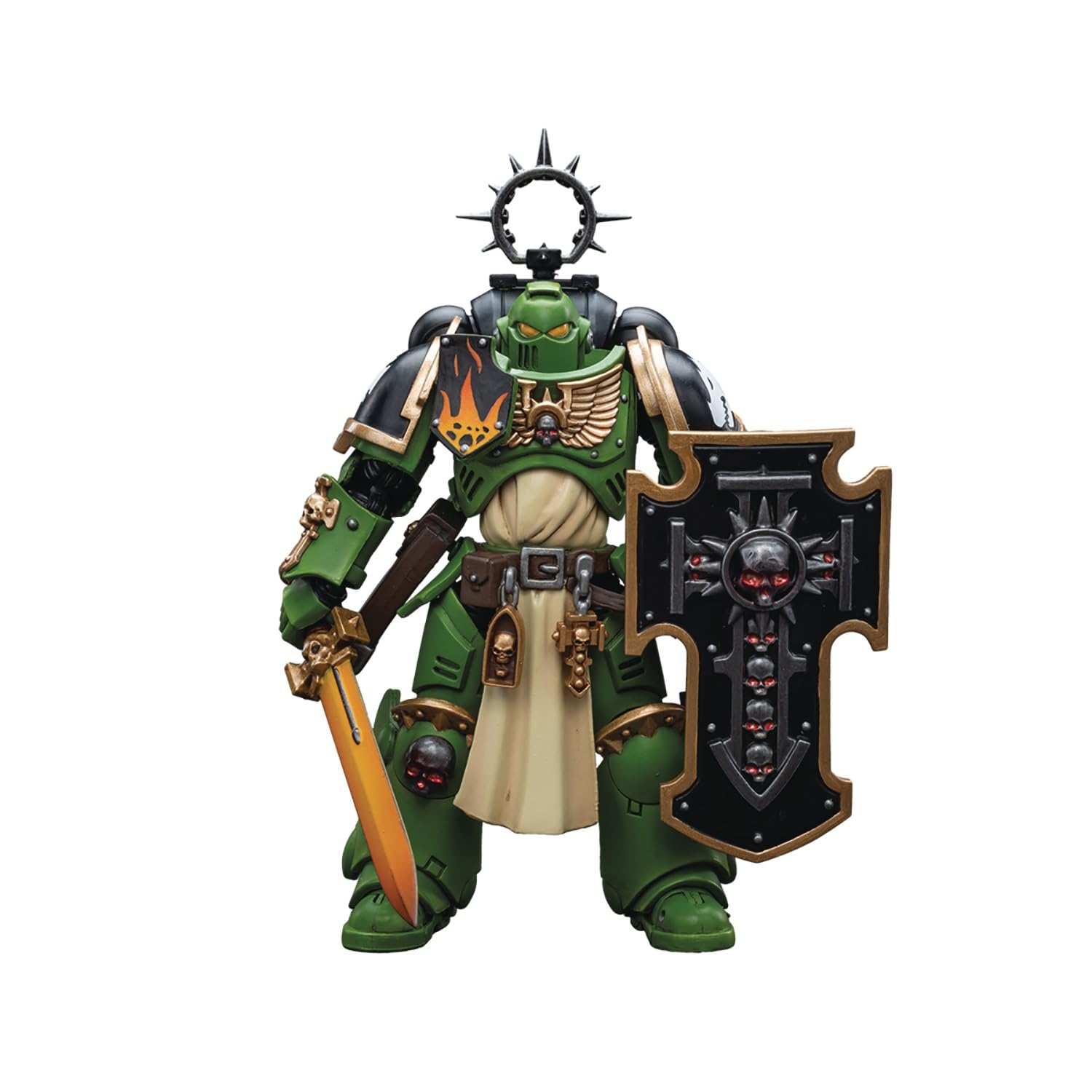 Salamanders Bladeguard Veteran - Warhammer 40K Action Figure by JOYTOY 1:18 Scale