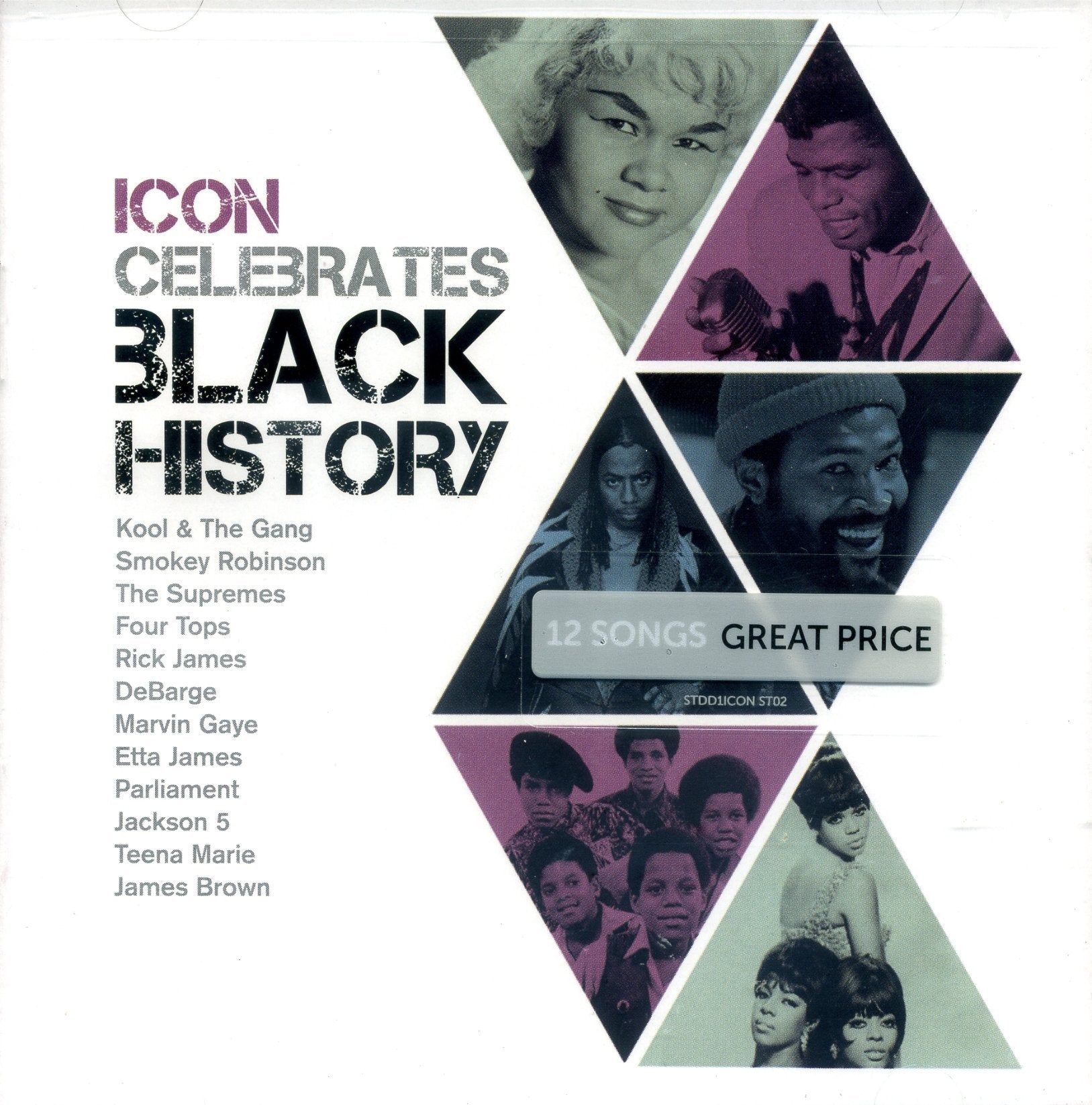 VARIOUS ARTISTS-ICON CELEBRATES BLACK HIST
