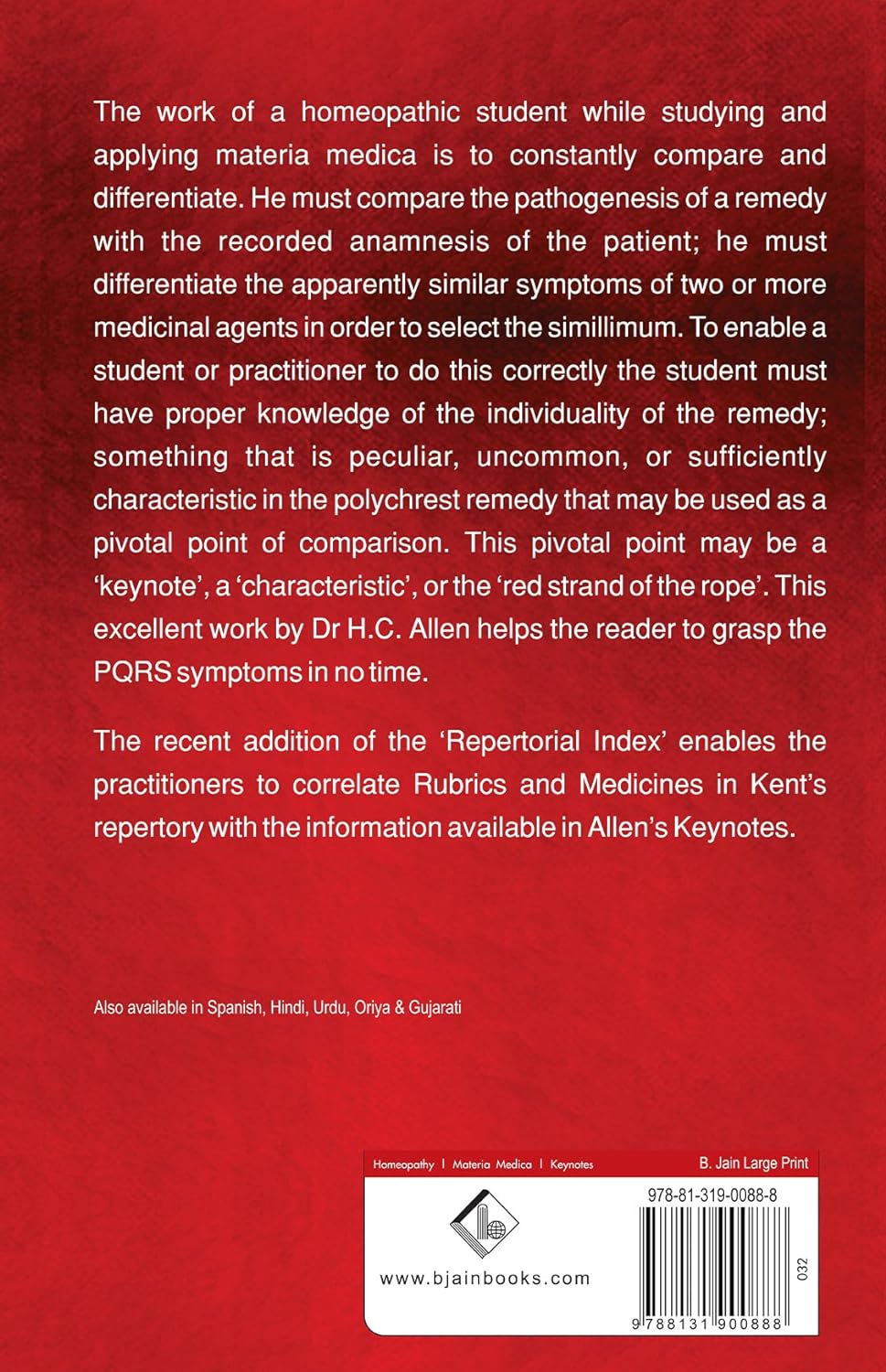Allens' Keynotes