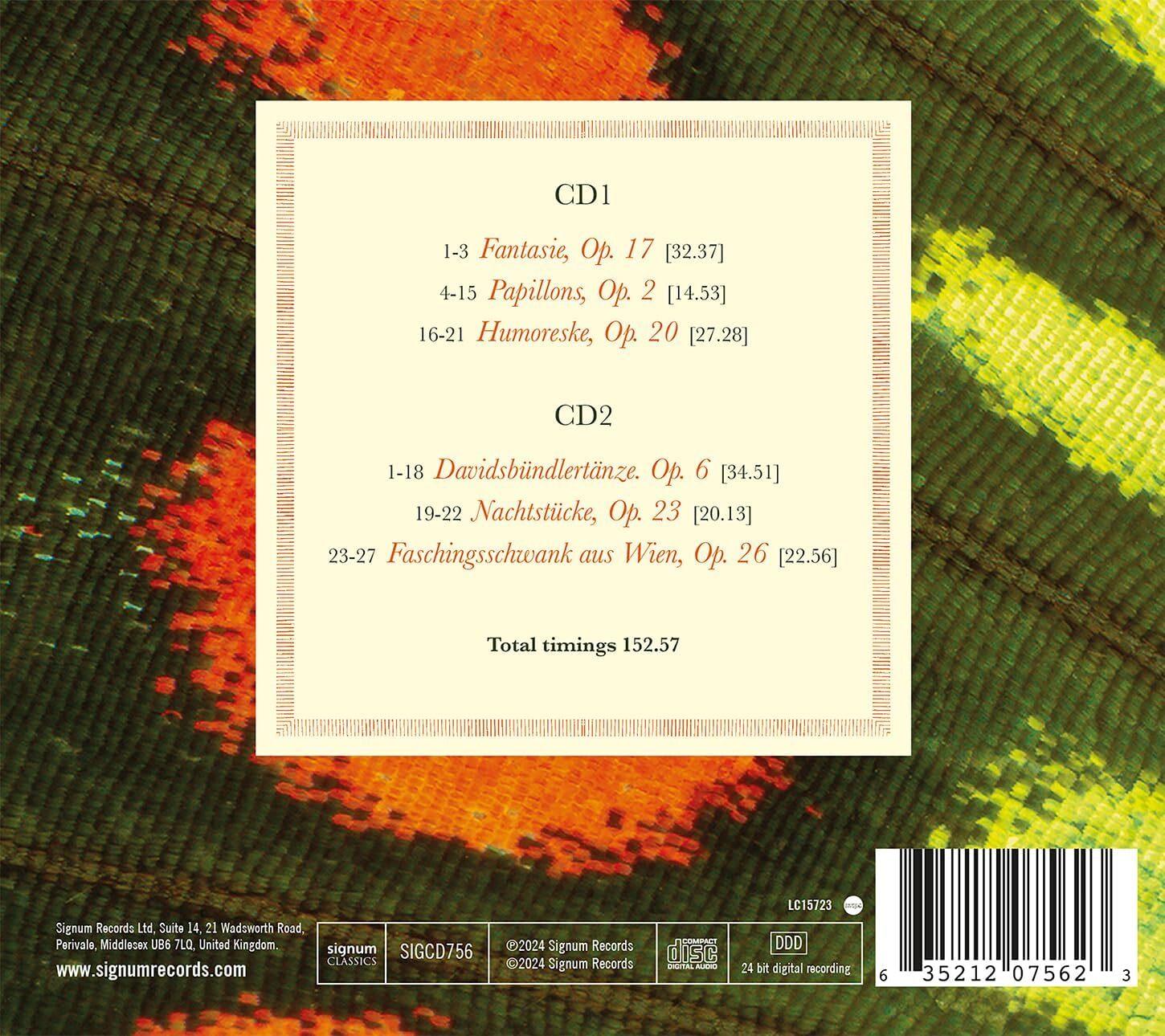Robert Schumann: Piano Works