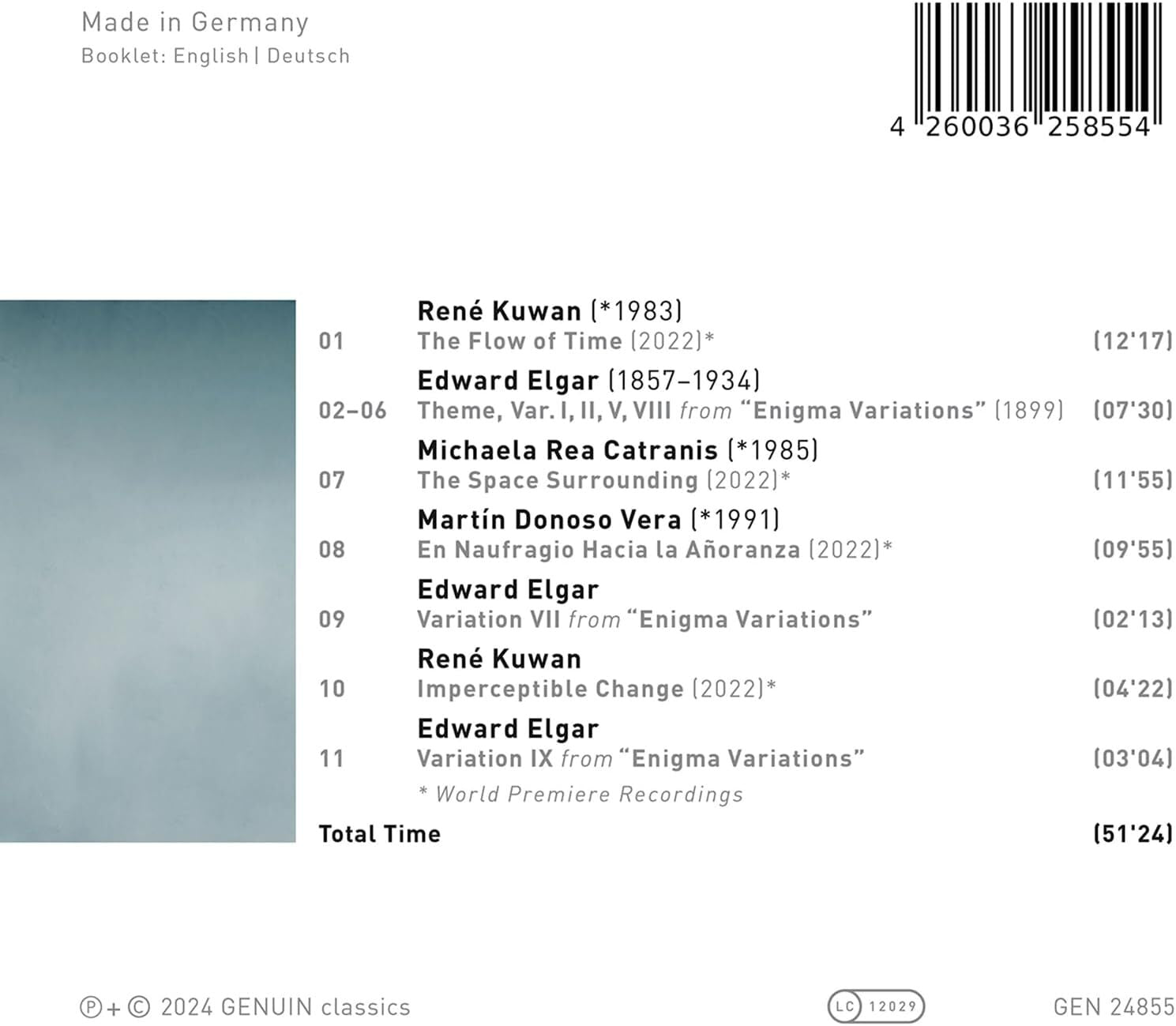 Metamorphosis: Works By René Kuwan/Edward Elgar/....