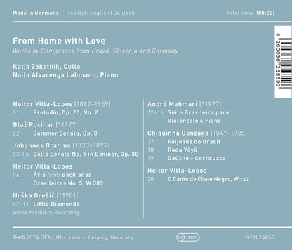 Katja Zakotnik/Naila Alvarenga Lahmann: From Home With Love