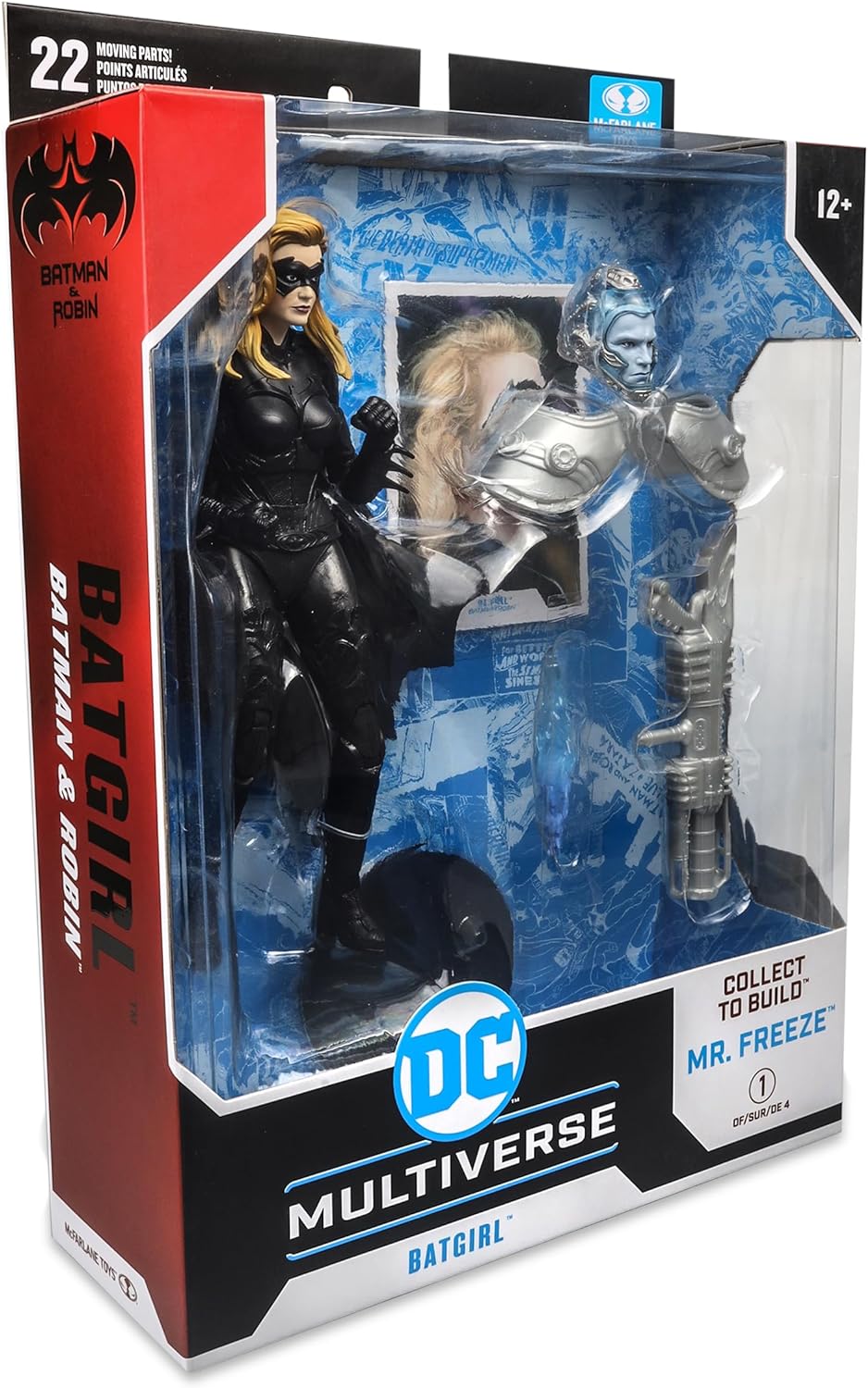 DC Build-A 7In WV11 - Batman and Robin - Batgirl|