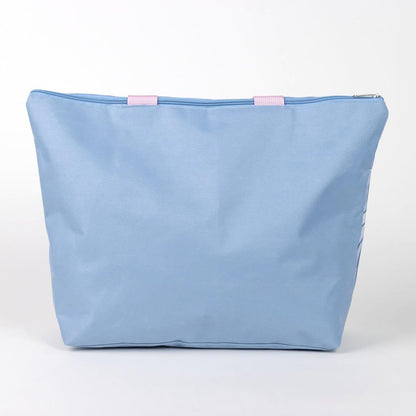 CERDÁ LIFE'S LITTLE MOMENTS Stitch Beach Bag - Blue - 47 x 33 x 15 cm - Made of Polyester - Fabric Bag with Zip - Spacious Main Compartment - Original Product Designed in Spain, blue, Utility