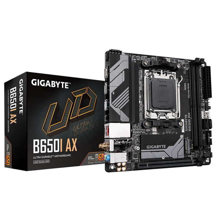 Gigabyte B650I AX (Socket AM5/B650/DDR5/S-ATA 6Gb/s/Mini ITX
