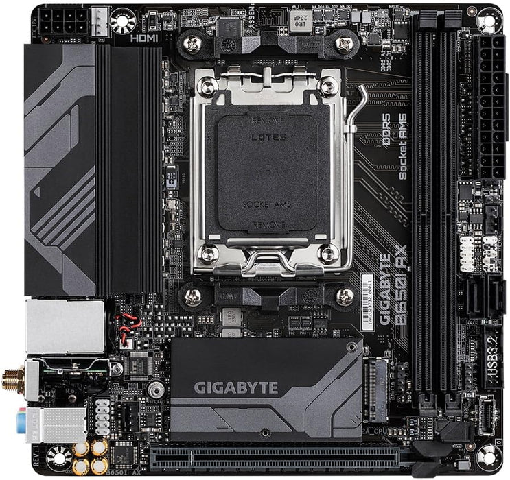 Gigabyte B650I AX (Socket AM5/B650/DDR5/S-ATA 6Gb/s/Mini ITX