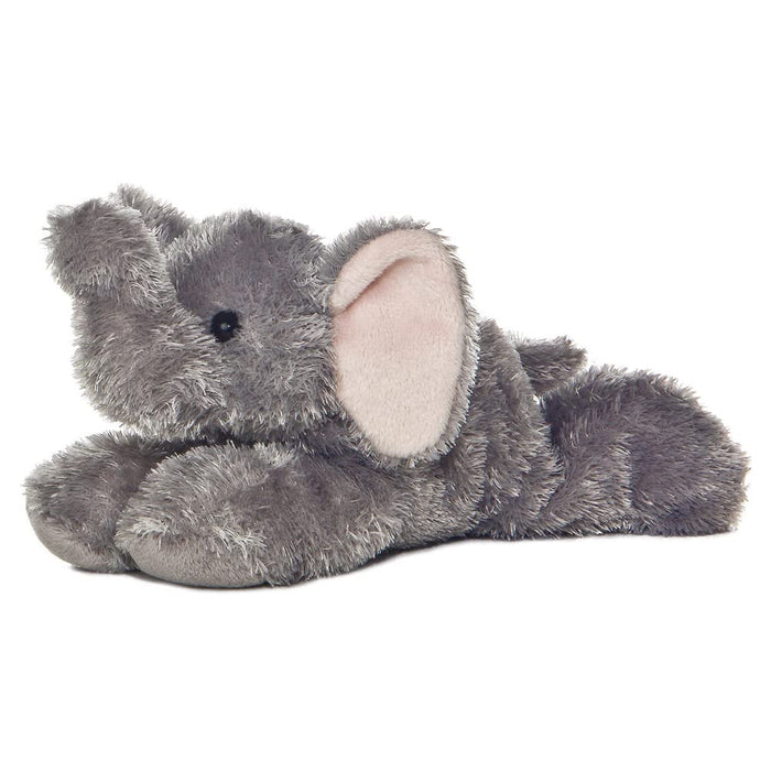 Aurora 8-inch Flopsie Elephant , Grey Single