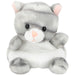 Aurora, 33614, Palm Pals Silver Kitty Cat, 5In, Soft Toy, Grey & White